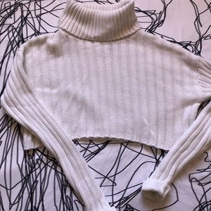 Women’s Cropped Turtleneck